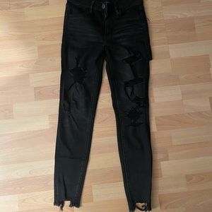 Distressed Jeans !! Rips in the Front & Back